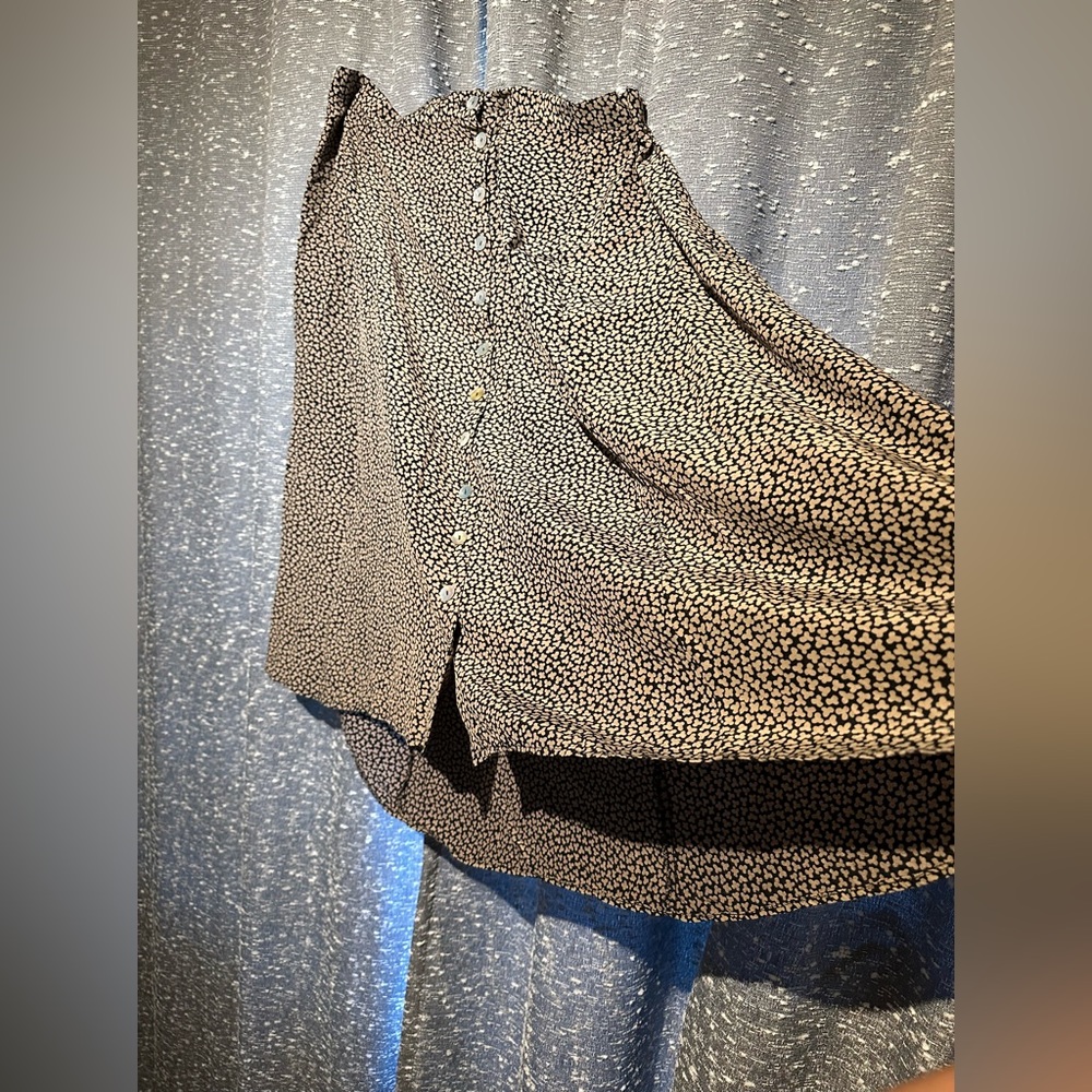 Button down skirt